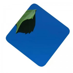 ss304 201 0.8mm Blue mirror stainless steel sheet decoration plate