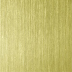 PVD Color Coating NO.4 Hairline Design Finish 201 Stainless Steel Sheet Decoration Sheet