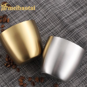 304 Stainless Steel Cold Drink Cup Metal Cup