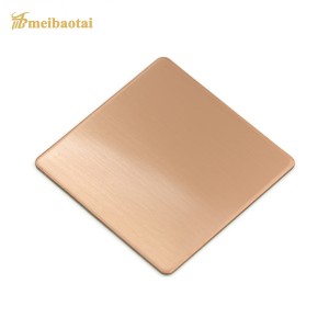 Gross Brushed 201 304 Stainless Steel Decorative Plate
