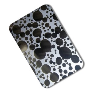 201 304 316 4×8 Color Decorative stainless steel sheetetched pattern stainless steel sheet