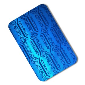 PVD Colored Etched Stainless Steel plate