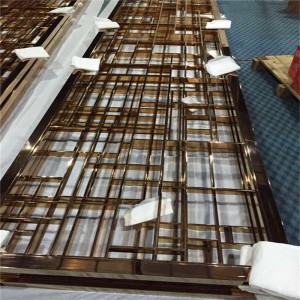 decorative stainless steel screen partition