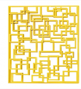 Embossed Stainless Steel Decorative Room Divider Stainless Steel Screen