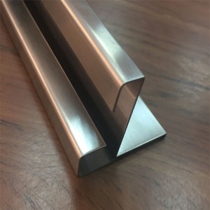 shaped u channel steel decorative sheet metal panels