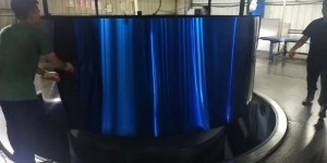 Blue Mirror Stainless Steel Polished Decorative Sheet