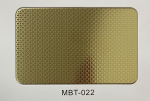 Grade 201 304 Embossed Metal Sheet Decorative for Stainless Steel Sheet