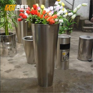 stainless steel sheet metal fabrication flower pot