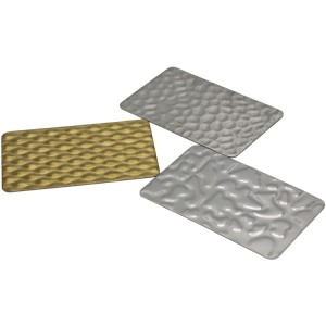 grade 201/304 emboss finish gold colored stainless steel plate for decorative wall
