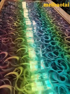 SS304 201 pvd color coating Laser stainless steel sheet decoration indoor