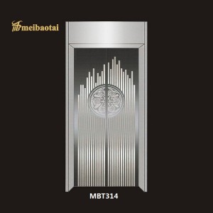 Elevator Door 304 122x244cm Super Mirror Plate