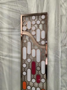 Hotel Decorative Wall Art Metal Home Decoration Room Divider