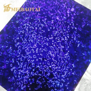 Foshan Export Stamped Finish Sheets Stainless Steel Decorative Wall Panels