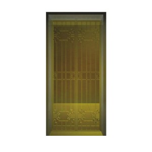 Custom etched/emboss/mirror color stainless steel sheet decorative elevator