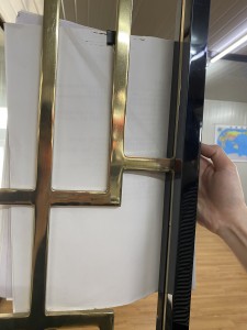 Grade 304 Decorative Metal Wall Panels Room Divider