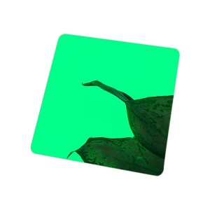 Green Blue Gold Color Coating Mirror Finish Decoration Sheet Grade201/304 Stainless Steel Sheet