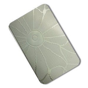 Europe flower Decorative Embossed Stainless Steel