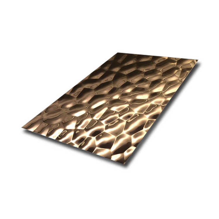 Convex Hammer Textured Stainless Steel Sheet