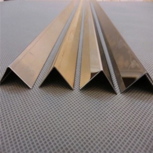 Rose Black Color Design L Profile 304 Stainless Steel L Profile L Tile Trim Decorative L Slot for Corner Wall Decorate