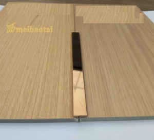 Stainless Steel Corner Trim T shape 304 Stainless Steel Tile Trim