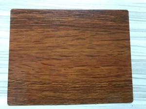 Transfer Printing Wooden Finish Metal Decorative Stainless Steel Sheet For Furniture