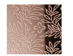 Custom etched pvd color coating stainless  steel  sheet  for decorate elevator