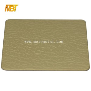high quality emboss mirror color  pvd color coating   stainless steel sheet decorative plate