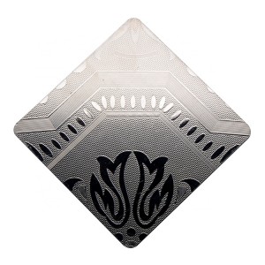 aisi 304 grade 1mm thick decorative embossed stainless steel sheet made in china meibaotai factory