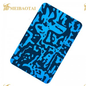custom high quality grade 304 etched pvd color coating stainless steel sheet decorative plate