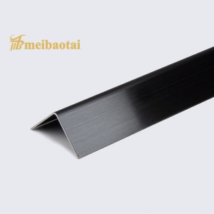 Polish Matt Finish Design SS L Profiles Decoration Corner Tile 304 Stainless Steel L Shape