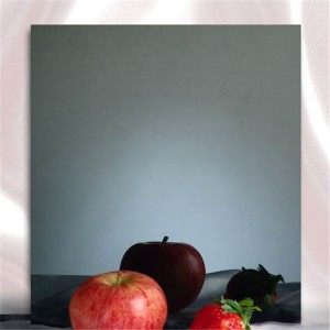 Black PVD coating mirror polish stainless steel sheet