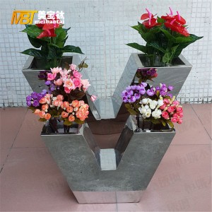 stainless steel sheet metal fabrication flower pot