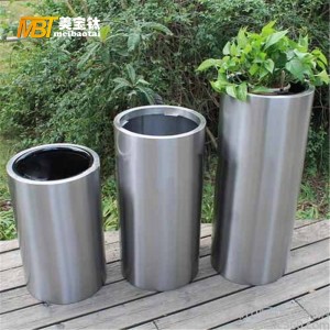 stainless steel sheet metal fabrication flower pot