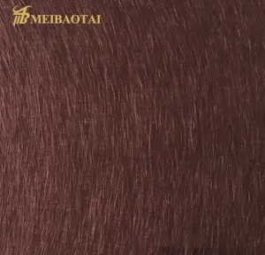 Supplier SS Anti Bronze Vibration Plate 1219*2438mm 0.65mm Wall Cabinet 201 Stainless Steel Decorative Plate