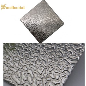 304 201 Emboss Stainless Steel for Table Decorative