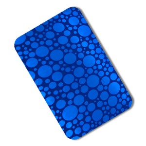 stainless steel rose gold blue color etched plating