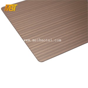 bronze Etching Plate 201 decorative steel sheet for outdoor