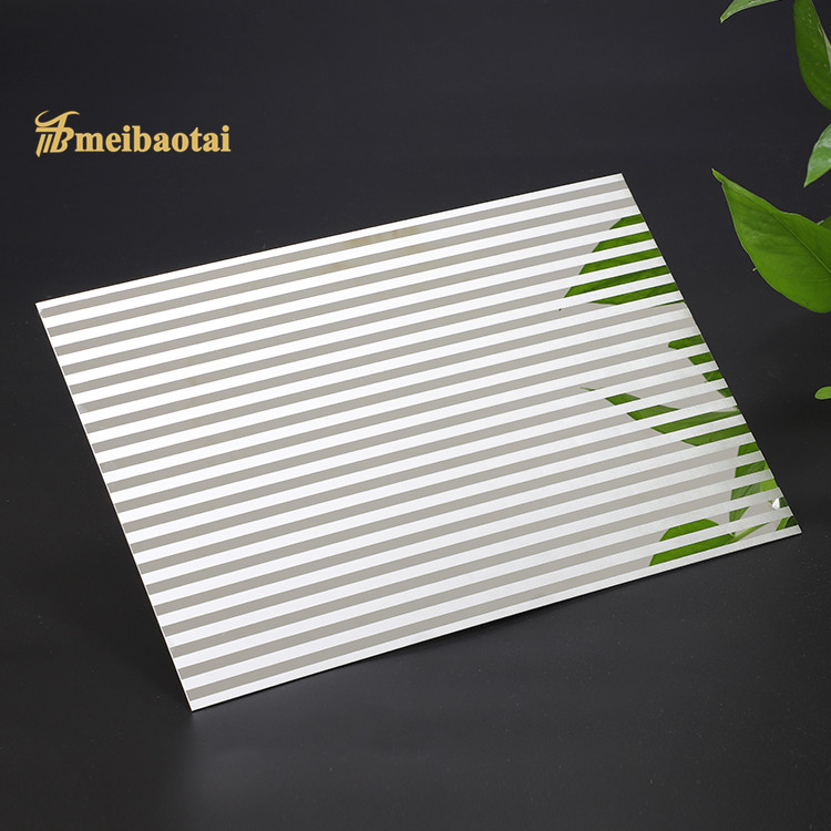 Etched Stainless Steel Plate