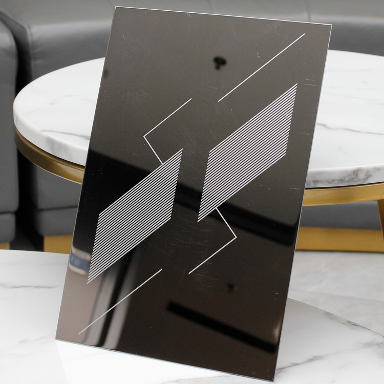 Customized Design Stainless Steel Decorative Sheet Etched Plate
