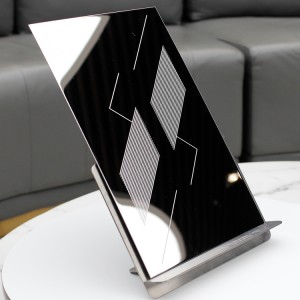 Customized Design Stainless Steel Decorative Sheet Etched Plate