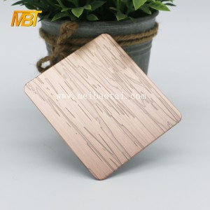 bronze decorative stainless steel sheet