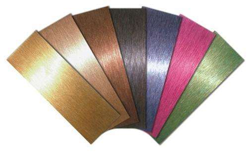 Why are colored stainless steel decorative plates so popular?