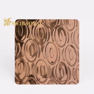 Decorative Stamped Stainless Steel Sheet Manufacturer in Construction Applications