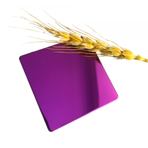 PVD Blue Bronze Black Pink Gold Color Coating Mirror Polish Decoration Plate Grade 201/304 Stainless Steel Plate Four Feet 0.65mm 0.55mm Thickness