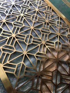 custom screen /patition/room divider  stainless steel decorative living room/hotel