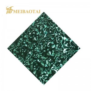 High quality pvd color coating stainless steel stamp sheet