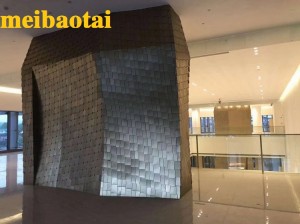 Bronze color 4*8FT Embossed stainless steel sheet decoration product