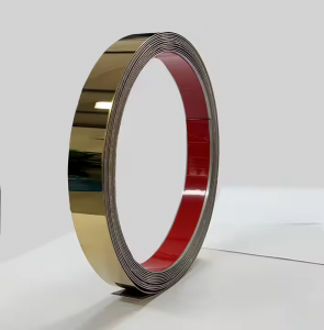 PVD Coating Stainless Steel Adhesive Roll Tape