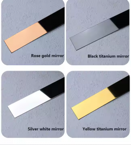 PVD Coating Stainless Steel Adhesive Roll Tape