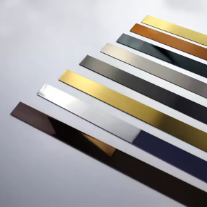PVD Coating Stainless Steel Adhesive Roll Tape